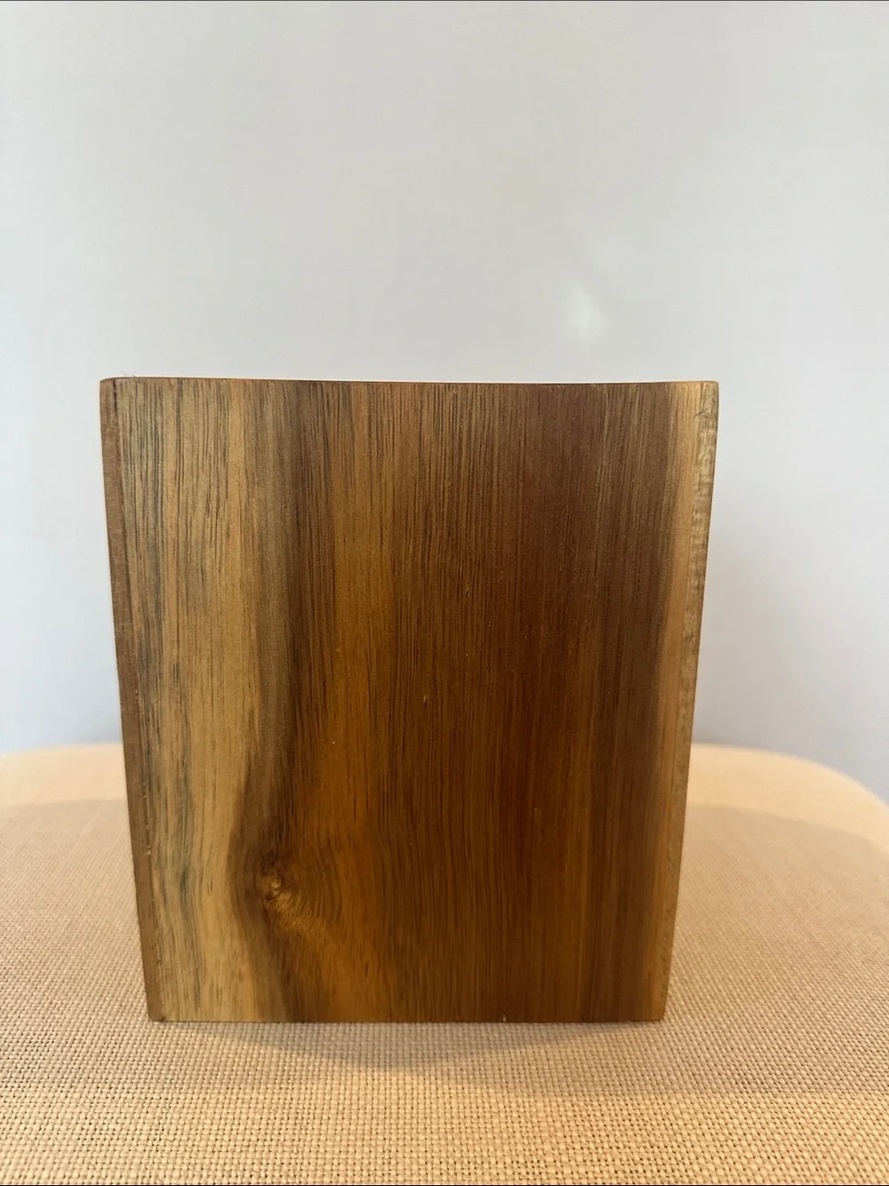 Hearth & Hand Magnolia Wood Tissue Box Cover